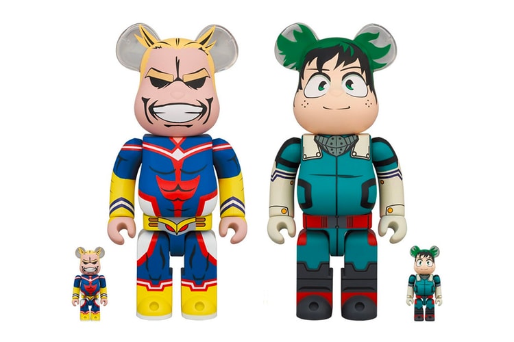 Medicom Toy Channels All Might in New 'My Hero Academia' BE@RBRICK Set