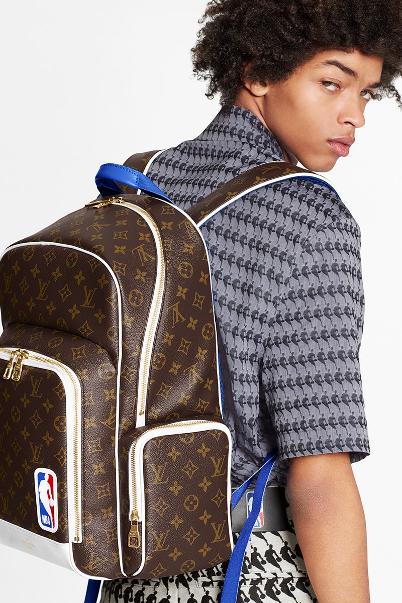NBA Louis Vuitton Capsule Release Info Larry O’Brien Trophy Travel Case Virgil Abloh Buy Price Date Collection Lookbooks