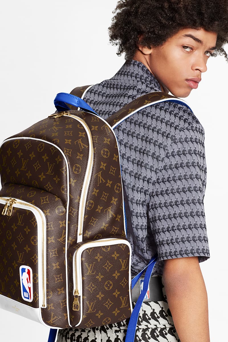 NBA Louis Vuitton Capsule Release Info Larry O’Brien Trophy Travel Case Virgil Abloh Buy Price Date Collection Lookbooks