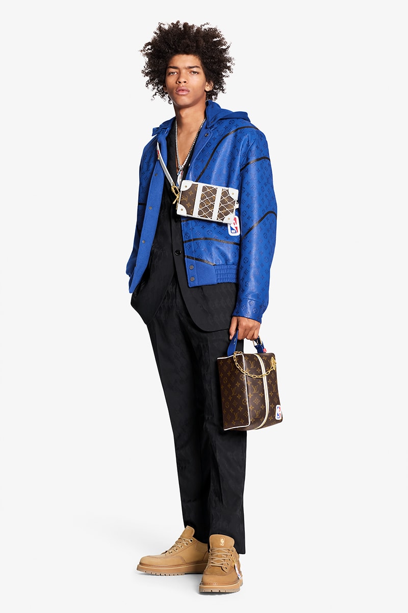 NBA Louis Vuitton Capsule Release Info Larry O’Brien Trophy Travel Case Virgil Abloh Buy Price Date Collection Lookbooks