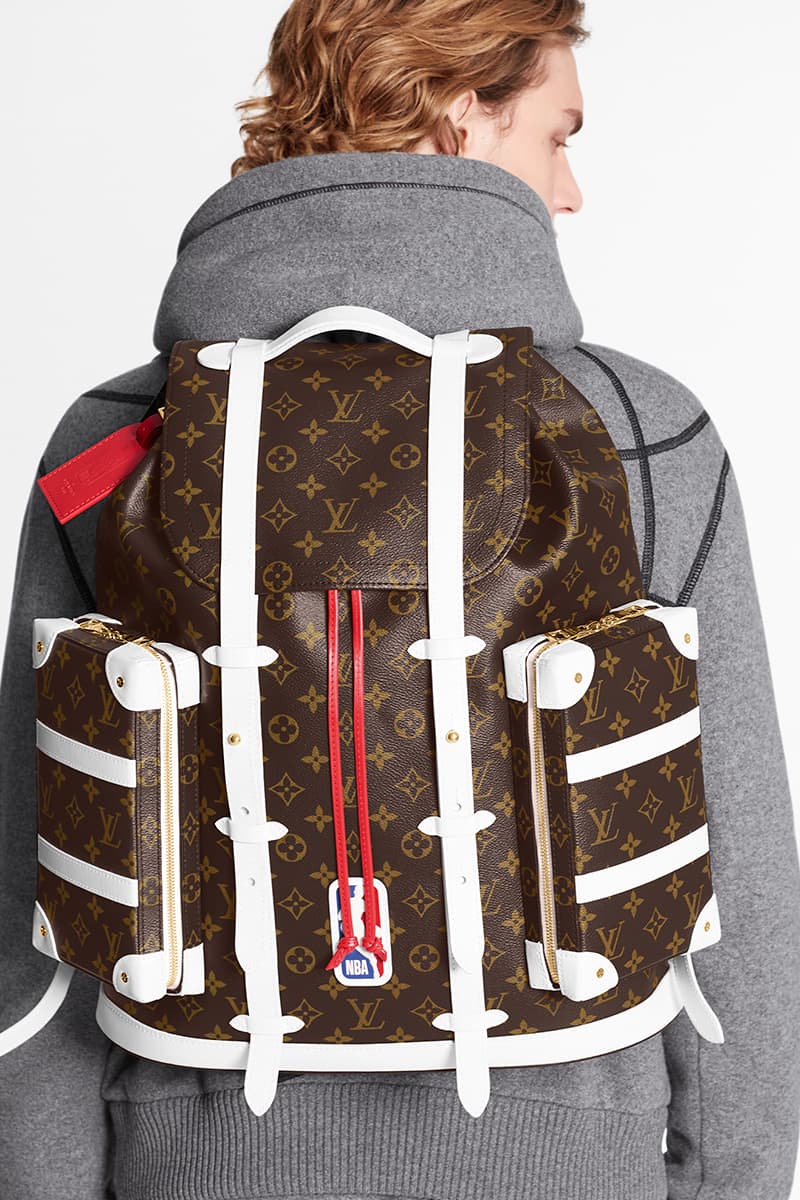 NBA Louis Vuitton Capsule Release Info Larry O’Brien Trophy Travel Case Virgil Abloh Buy Price Date Collection Lookbooks