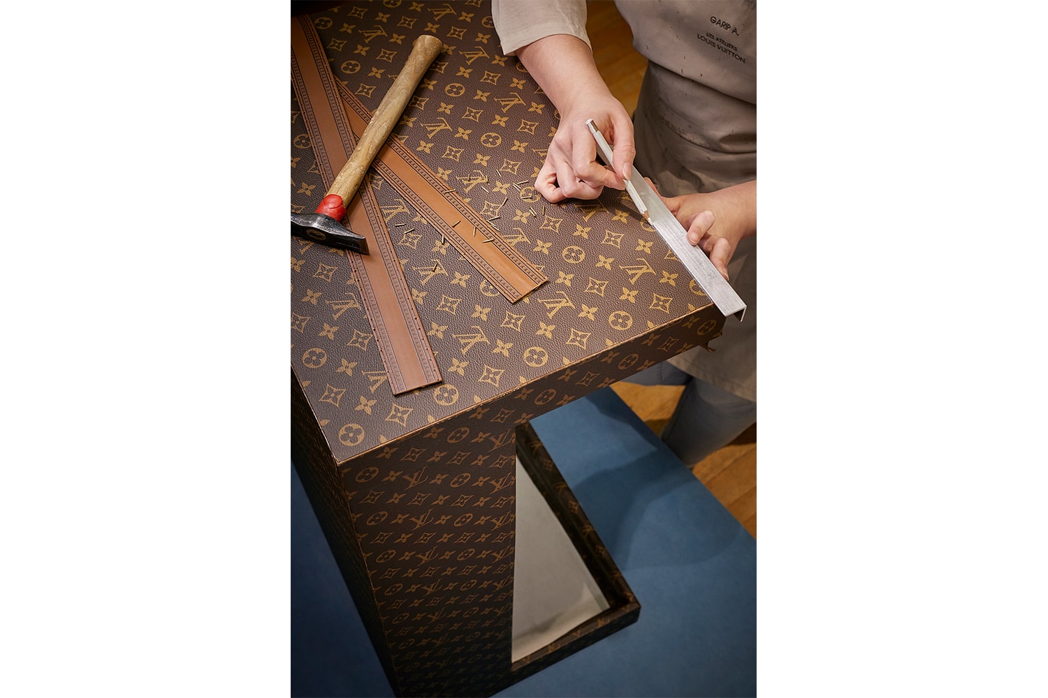 NBA Louis Vuitton Capsule Release Info Larry O’Brien Trophy Travel Case Virgil Abloh Buy Price Date Collection Lookbooks
