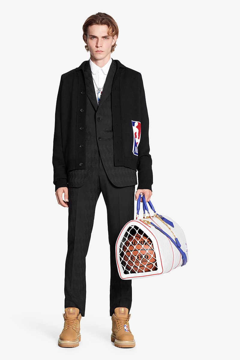 NBA Louis Vuitton Capsule Release Info Larry O’Brien Trophy Travel Case Virgil Abloh Buy Price Date Collection Lookbooks