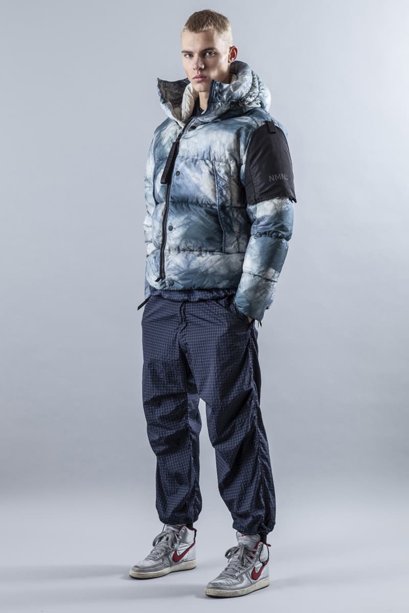 NemeN Fall/Winter 2020 Collection Lookbook fw20 italy puffer jacket dye