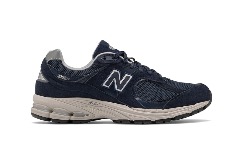 New Balance 2002R In-Line Sneaker Shoe General Release Multiple Colorways Closer Look Drop Date OG Trainer Runner Retro Chunky Marblehead with light aluminum Pigment Bone Defense green with natural indigo Camo green with nettle green Petrol with exuberant pink