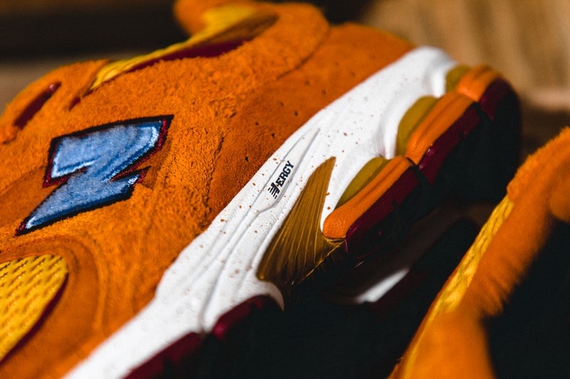 New Balance Salehe Bumbury HBX Raffle release info hypebeast closer look orange 2002r ML2002R1
