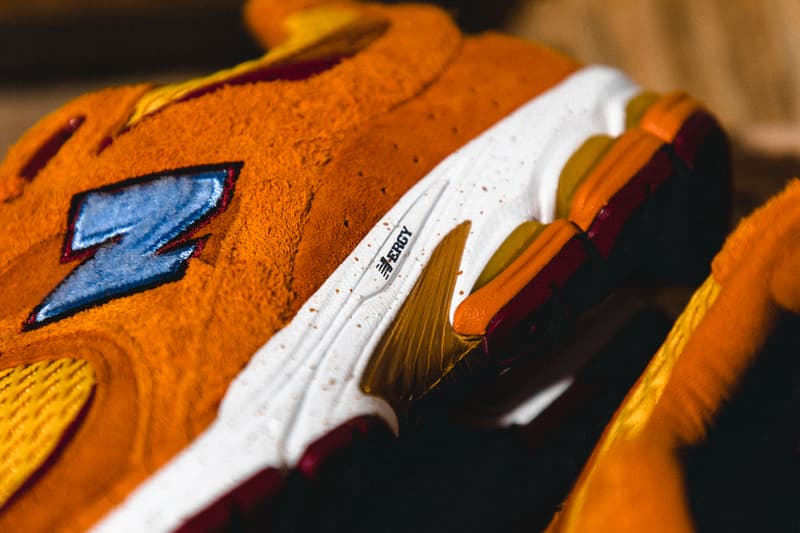 New Balance Salehe Bumbury HBX Raffle release info hypebeast closer look orange 2002r ML2002R1