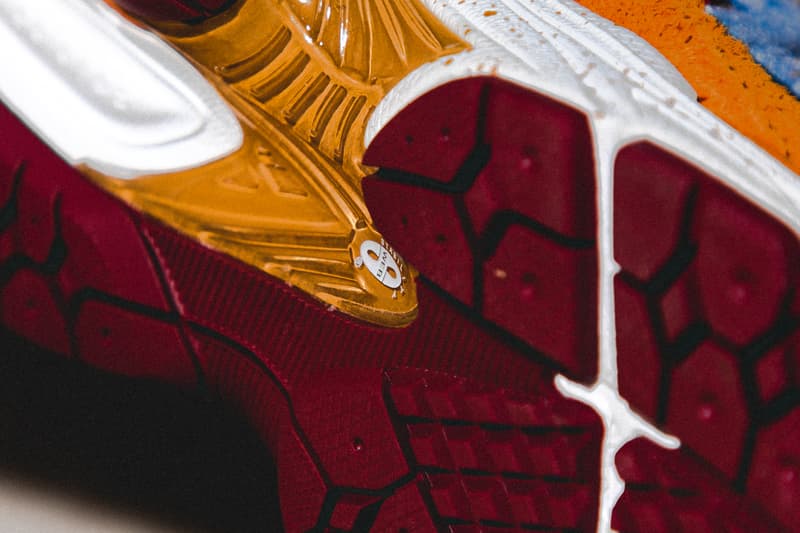 New Balance Salehe Bumbury HBX Raffle release info hypebeast closer look orange 2002r ML2002R1