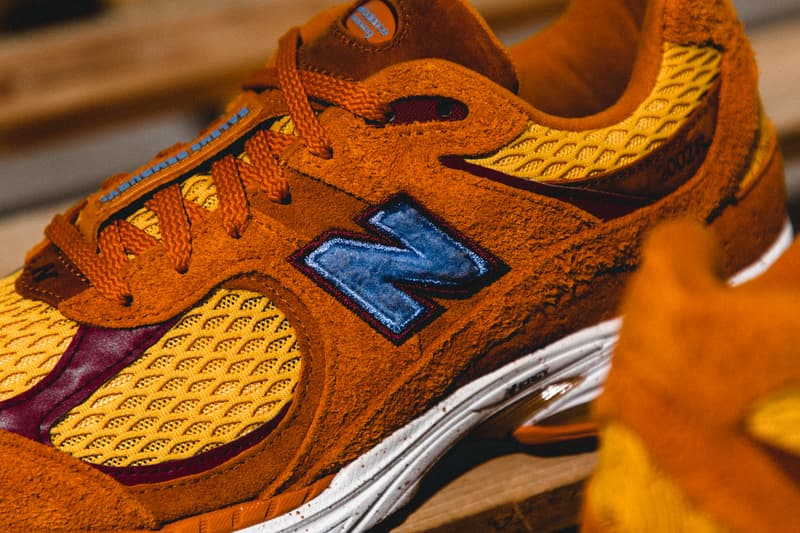 New Balance Salehe Bumbury HBX Raffle release info hypebeast closer look orange 2002r ML2002R1