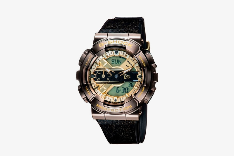 new era caps 59fifty casio gshock gm 110 watches accessories 100th anniversary edition gold
