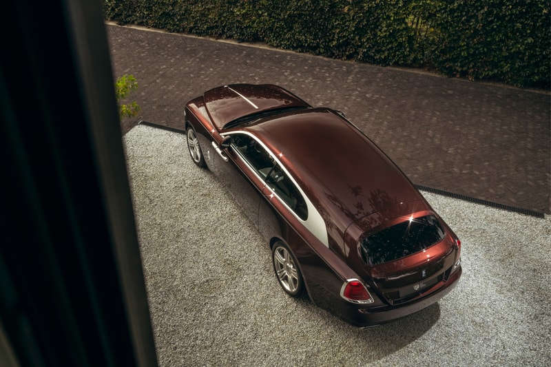 niels van roij rolls royce wraith silver spectre shooting brake custom coachbuilding luxury premium 