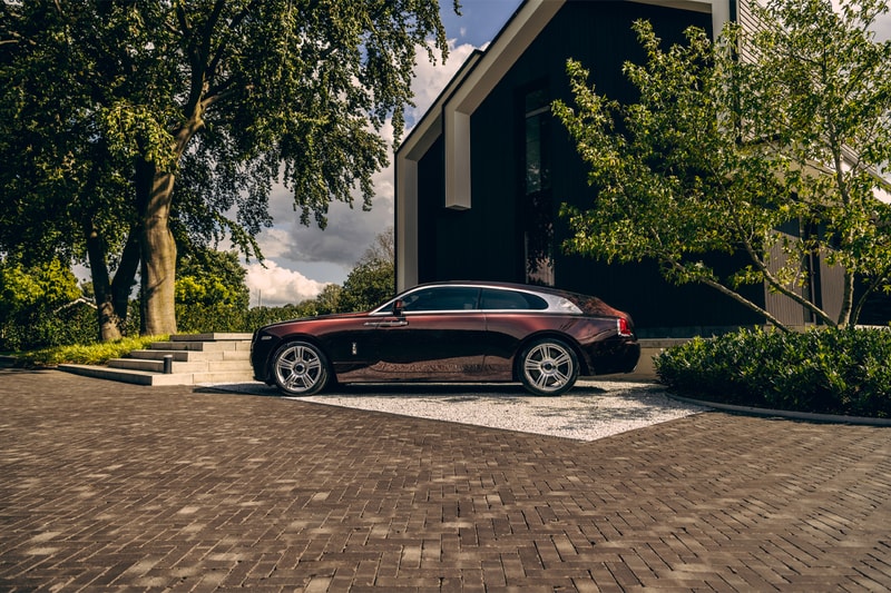 niels van roij rolls royce wraith silver spectre shooting brake custom coachbuilding luxury premium 