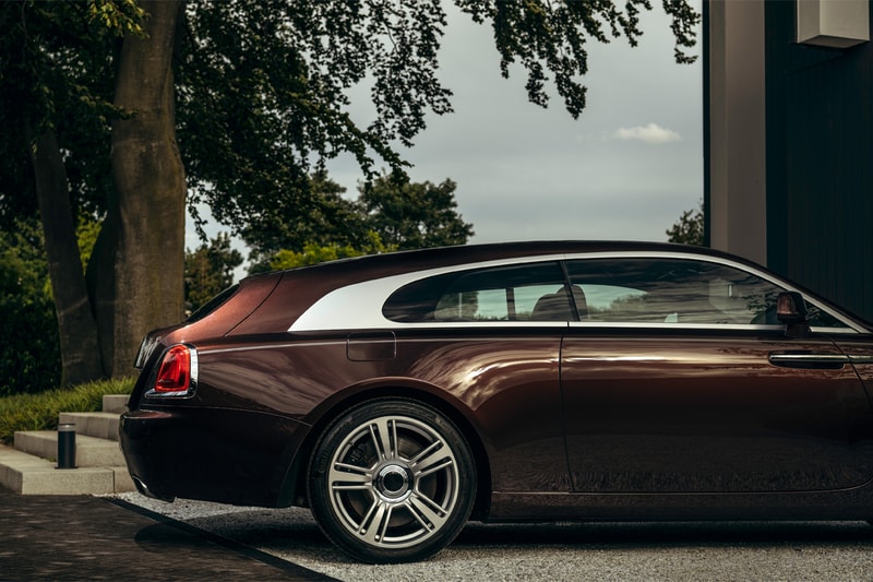 niels van roij rolls royce wraith silver spectre shooting brake custom coachbuilding luxury premium 
