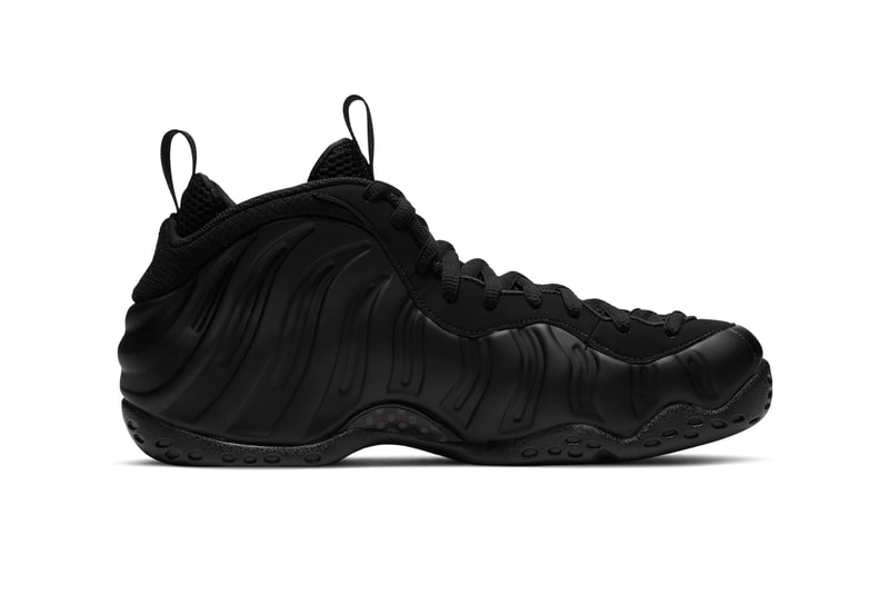 nike sportswear air foamposite one 1 anthracite black 314996 001 official release date info photos price store list buying guide