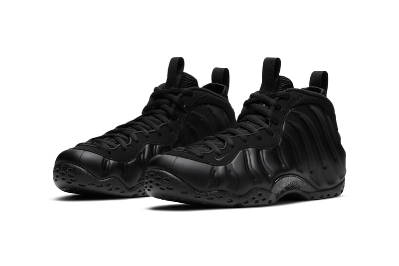 nike sportswear air foamposite one 1 anthracite black 314996 001 official release date info photos price store list buying guide