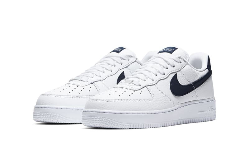 nike sportswear air force 1 low craft white obsidian navy blue CT2317 100 official release date info photos price store list buying guide