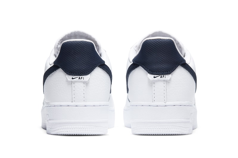 nike sportswear air force 1 low craft white obsidian navy blue CT2317 100 official release date info photos price store list buying guide