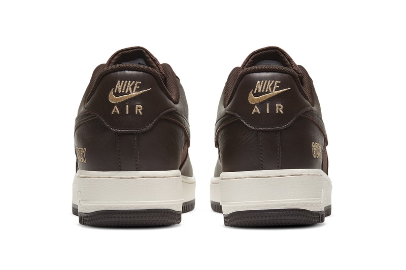 nike sportswear air force 1 low gore tex baroque brown sail seal medium olive deepest green CT2858 200 201 official release date info photos price store list buying guide