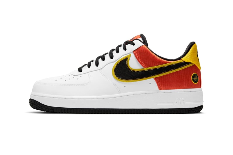 Nike Air Force 1 Raygun First Look 2021 Release CU8070-100 White Black Orange Flash Amarillo Roswell