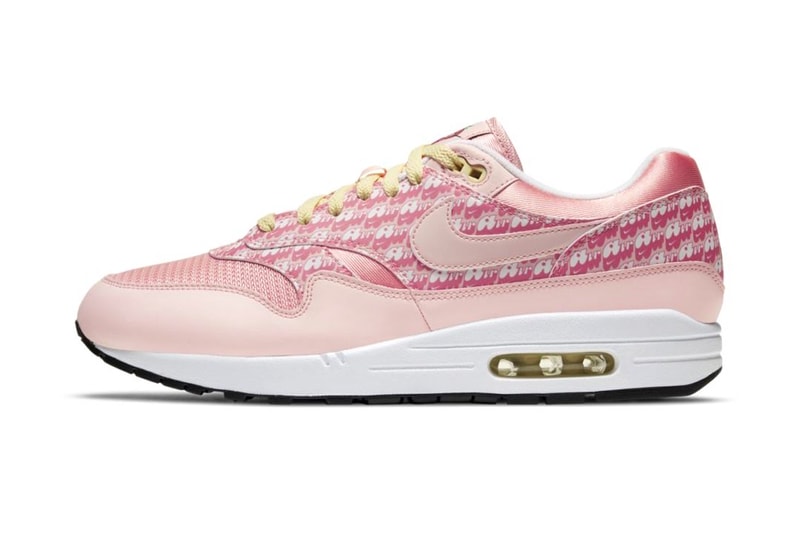 Nike Air Max 1 Strawberry Lemonade menswear streetwear fall winter 2020 collection shoes sneakers footwear runners trainers kicks fw20 collection cj0609-600