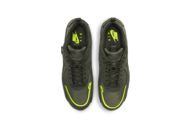 Nike Air Max 90 "Surplus Pack" Release Information Closer Look Drop Date Footwear Shoes Sneakers Swoosh AM90 Desert Cargo Khaki Black Tech Tuff Cordura