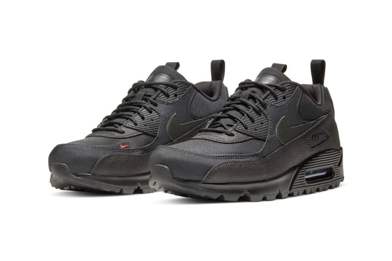 Nike Air Max 90 "Surplus Pack" Release Information Closer Look Drop Date Footwear Shoes Sneakers Swoosh AM90 Desert Cargo Khaki Black Tech Tuff Cordura