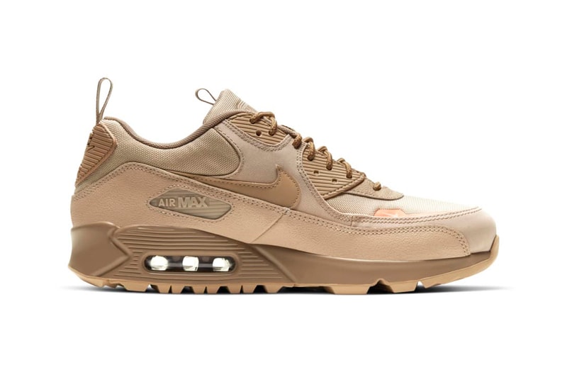 Nike Air Max 90 "Surplus Pack" Release Information Closer Look Drop Date Footwear Shoes Sneakers Swoosh AM90 Desert Cargo Khaki Black Tech Tuff Cordura
