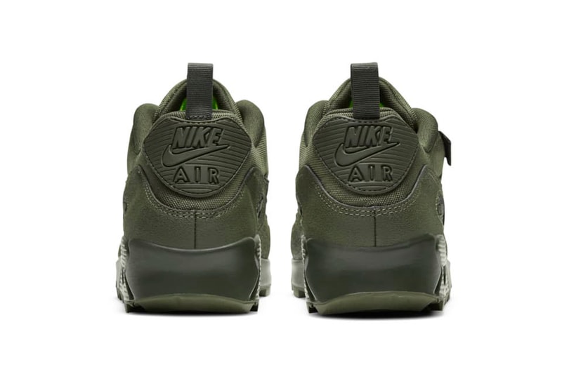 Nike Air Max 90 "Surplus Pack" Release Information Closer Look Drop Date Footwear Shoes Sneakers Swoosh AM90 Desert Cargo Khaki Black Tech Tuff Cordura