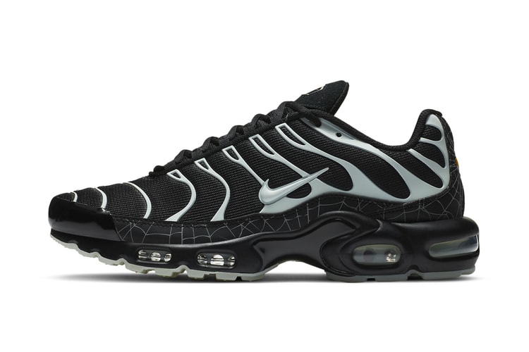 Nike Air Max Plus Preps for Halloween With Spooky Spiderwebs and Glow-in-the-Dark Details