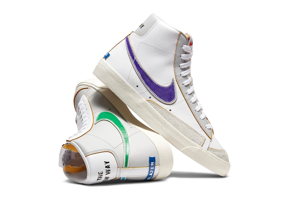 Nike Blazer Mid 77 Label Maker With Rub Off Swooshes Hypebeast Nike Blazer Mid 77 Label Maker With Rub Off Swooshes Hypebeast