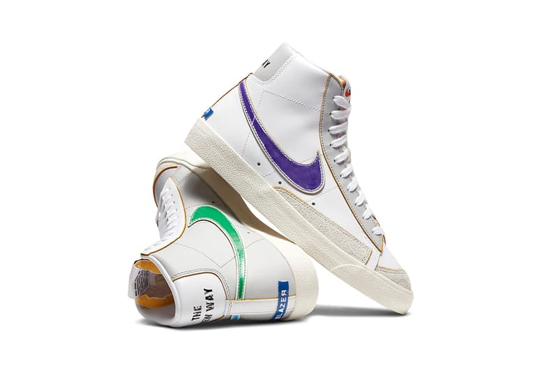 Nike Blazer Mid 77 Label Maker With Rub Off Swooshes Hypebeast Nike Blazer Mid 77 Label Maker With Rub Off Swooshes Hypebeast