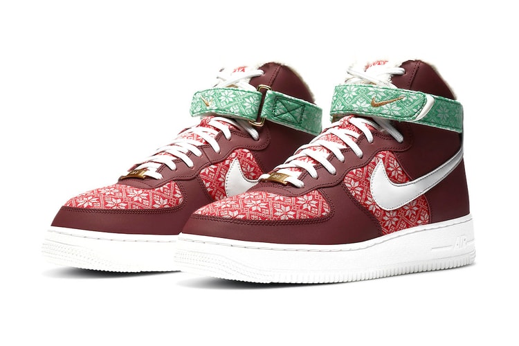 Who Wants Nike's Christmas Sweater-Themed Air Force 1 Hi Under Their Tree?