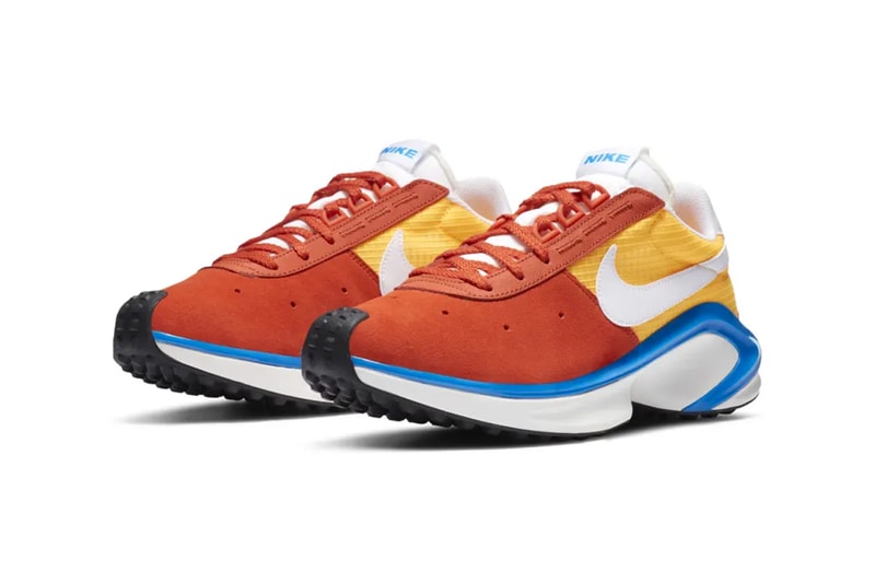 Nike D/MS/X Waffle Carol Orange forest green CQ0205-300 CQ0205-801 release menswear streetwear sneakers kicks shoes trainers runners fw20