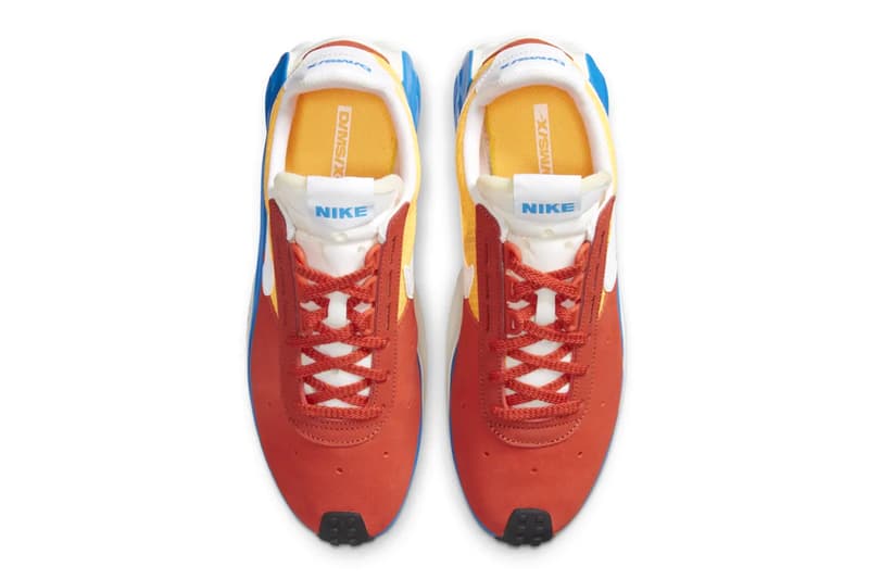 Nike D/MS/X Waffle Carol Orange forest green CQ0205-300 CQ0205-801 release menswear streetwear sneakers kicks shoes trainers runners fw20