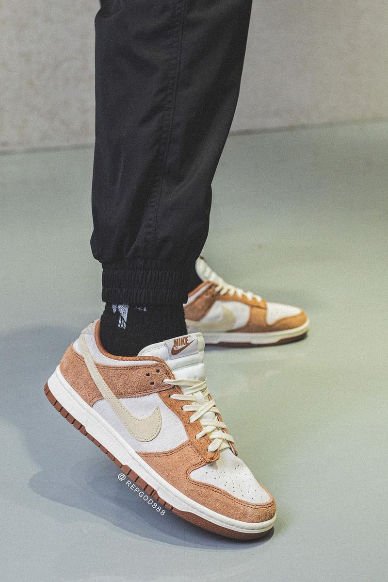 nike sportswear dunk low premium medium curry white brown official release date info photos price store list buying guide