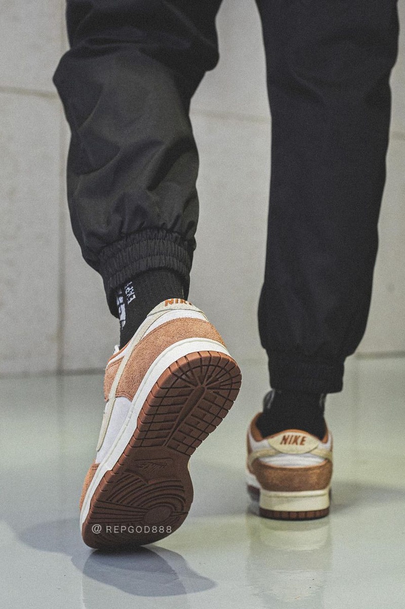 nike sportswear dunk low premium medium curry white brown official release date info photos price store list buying guide