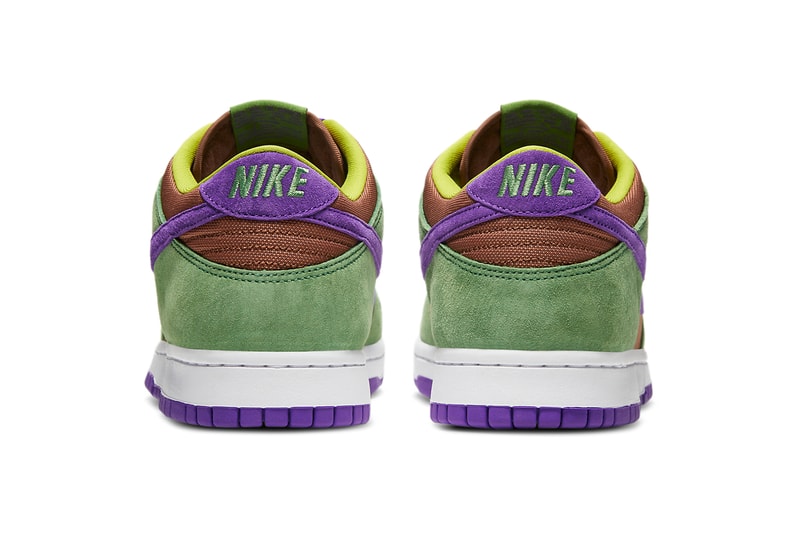 nike sportswear co jp dunk low veneer ugly duckling autumn green deep purple brown DA1469 200 official release date info photos price store list buying guide