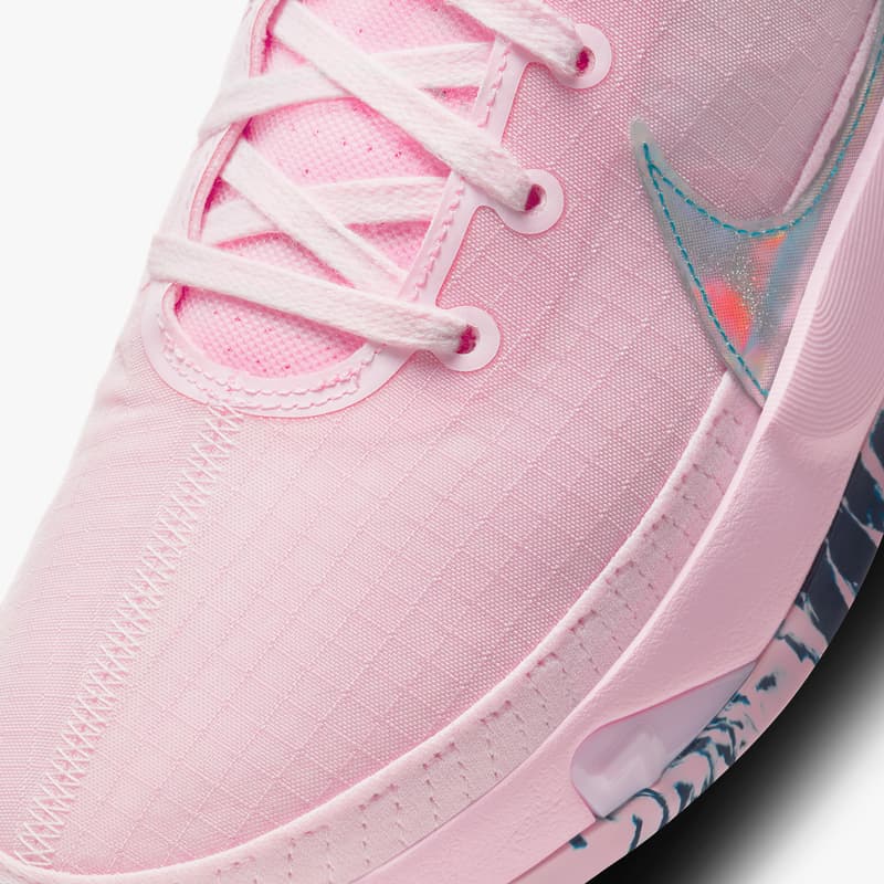 nike basketball kevin durant kd 13 aunt pearl pink foam blue void light arctic pink DC0011 600 official release date info photos price store list buying guide