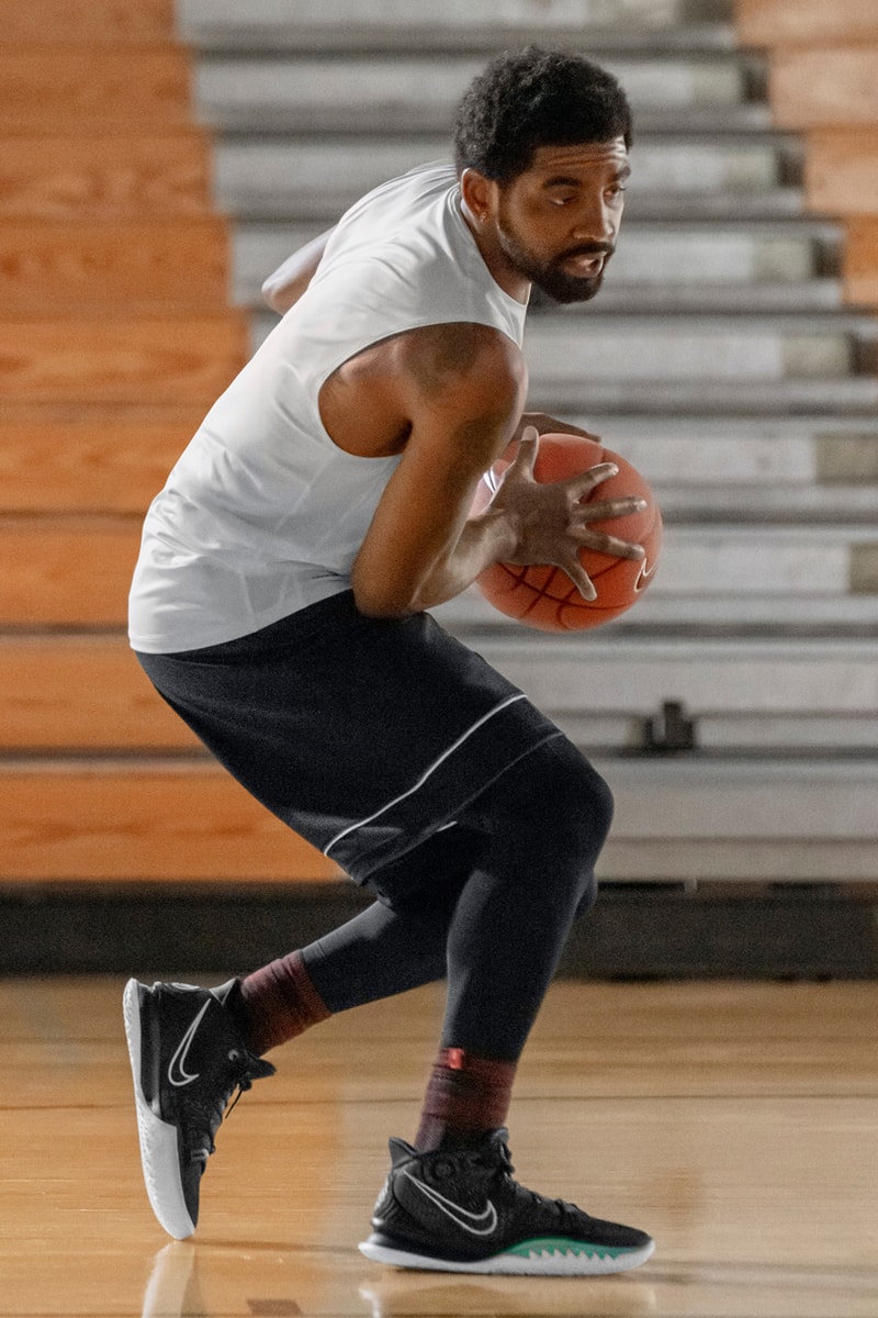nike basketball kyrie irving 7 black special fx expressions icons of sport soundwave official release date info photos price store list buying guide