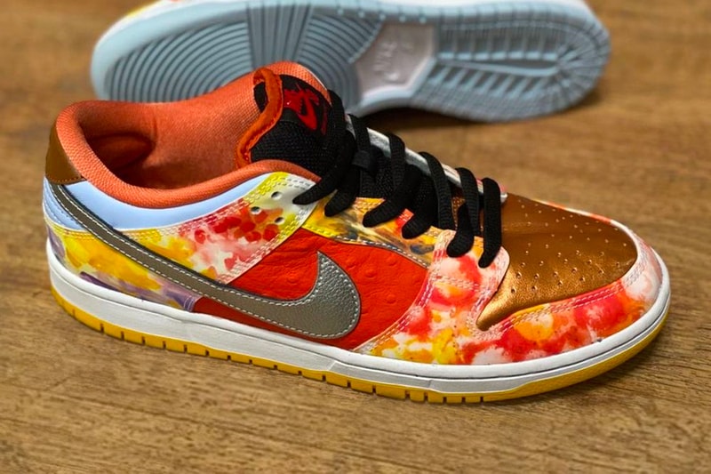 Nike SB Dunk Low Chinese New Year First Look cv1628-800 What Release Info Date Buy Price Metallic Copper Light Silver Pueblo Brown Metallic Silver