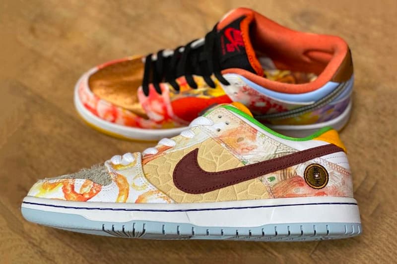 Nike SB Dunk Low Chinese New Year First Look cv1628-800 What Release Info Date Buy Price Metallic Copper Light Silver Pueblo Brown Metallic Silver