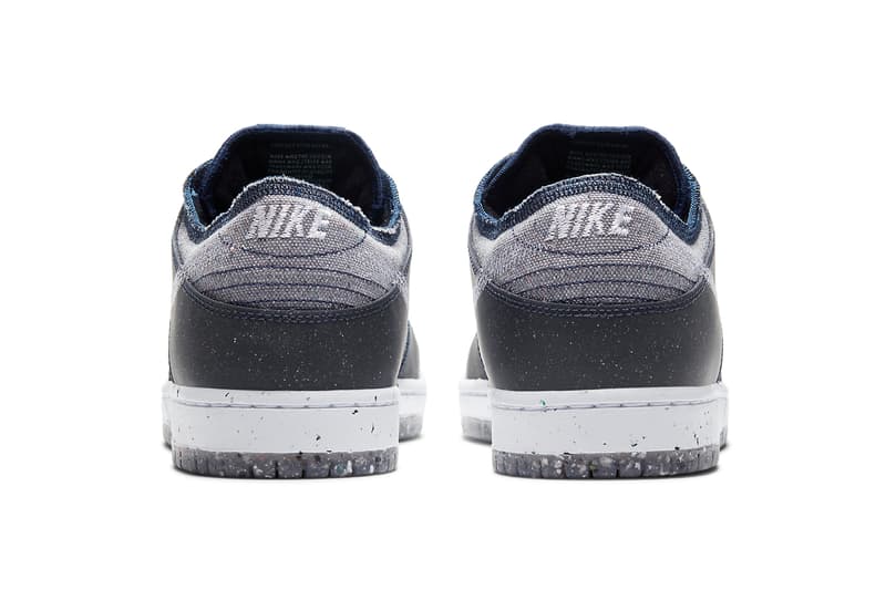 nike sb skateboarding dunk low pro crater dark gray navy blue white CT2224 001 official release date info photos price store list buying guide