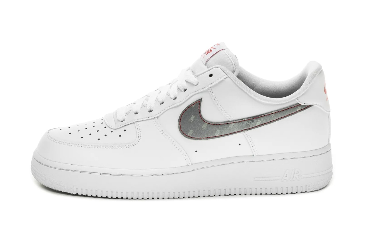 Nike Sportswear AIR FORCE 1 - Trainers - white/team red/white 