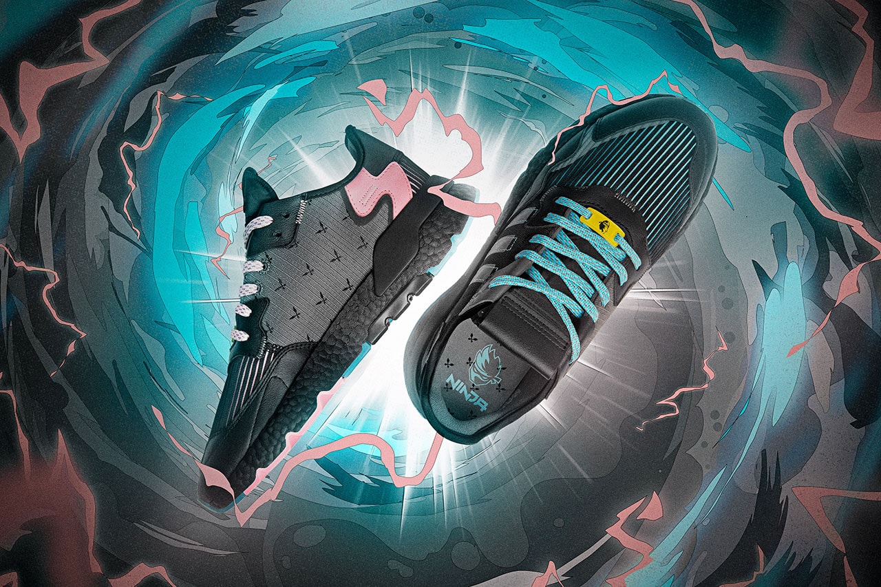 Ninja x adidas Nite Jogger, ZX Torsion "Chase the Spark" collaboration collection sneakers colorways