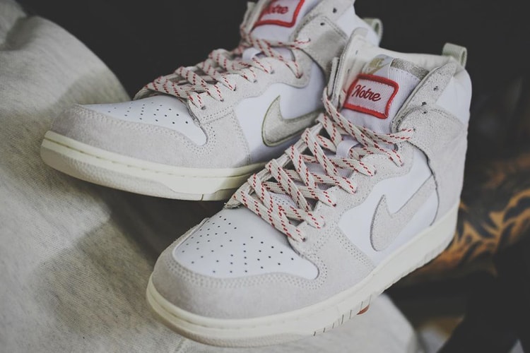 Notre and Nike Shake Hands on New Dunk High Collaboration
