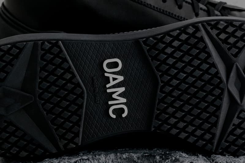 OAMC Fall Winter 2020 Free Solo Sneakers menswear streetwear fw20 collection footwear trainers runners kicks shoes