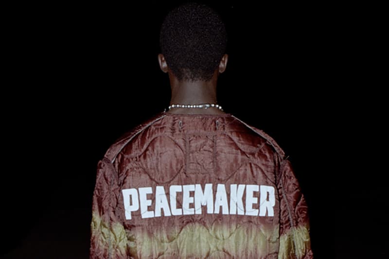 OAMC "Peacemaker" Tie-Dye Collection release information liner military jacket m-65 t-shirt black cherry