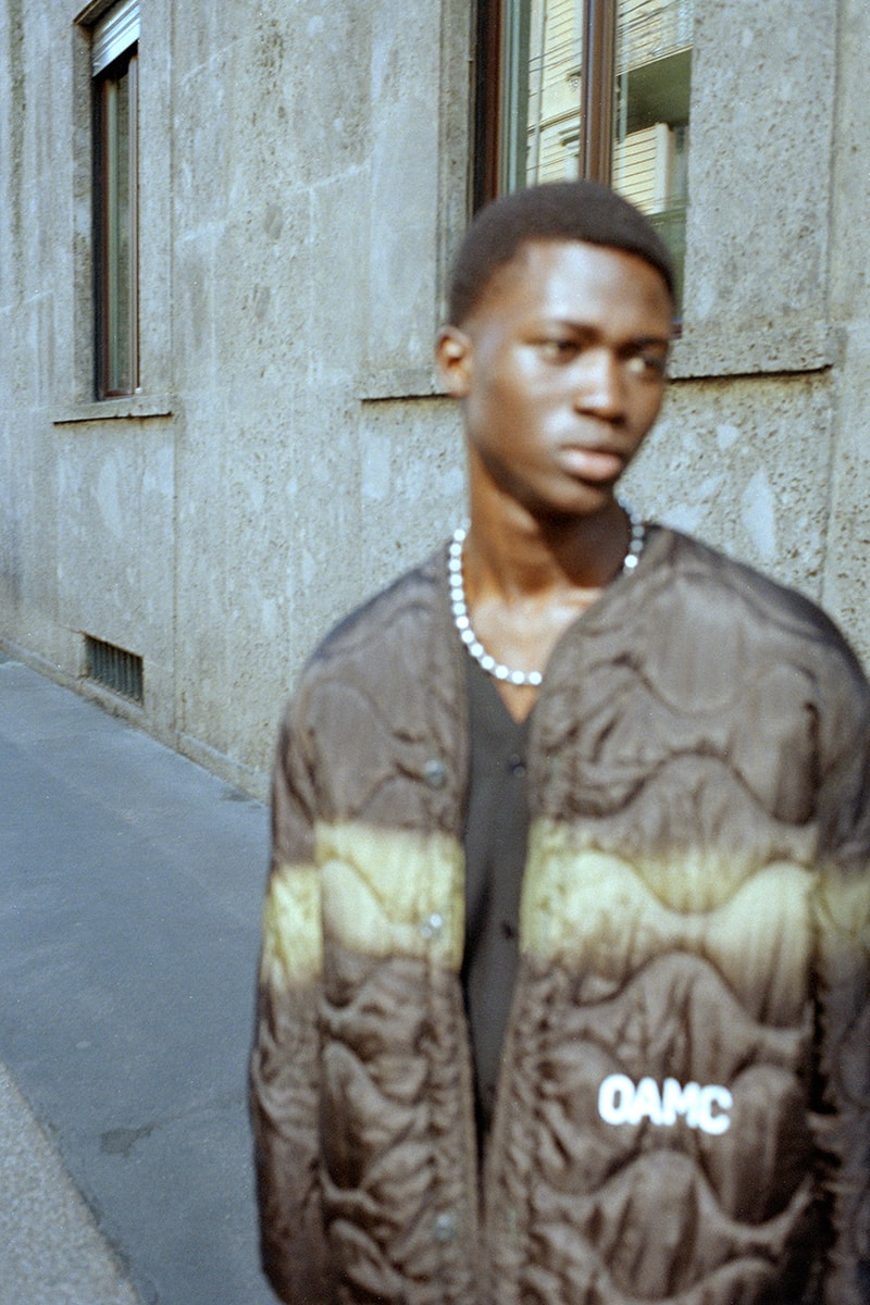 OAMC "Peacemaker" Tie-Dye Collection release information liner military jacket m-65 t-shirt black cherry
