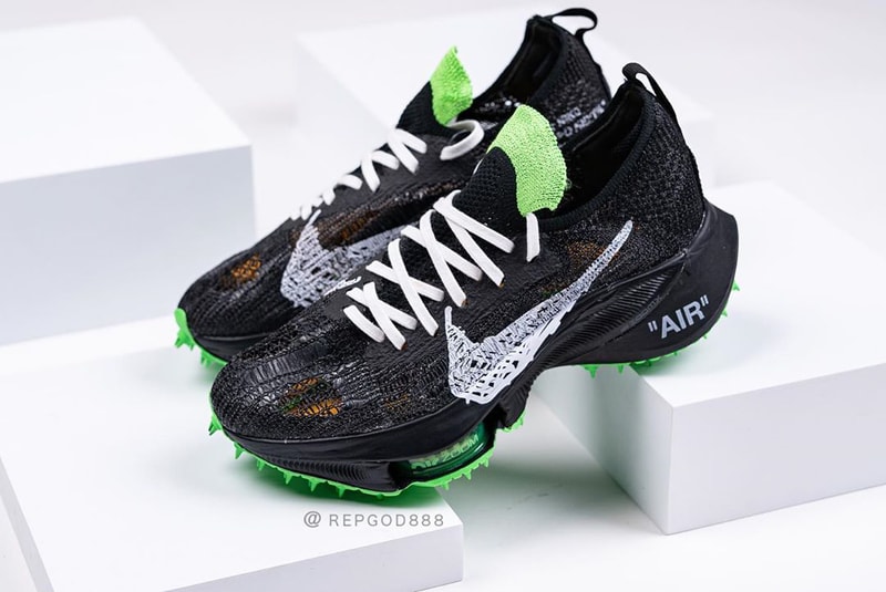 off white nike sportswear running air zoom tempo next percent black green white virgil abloh official release date info photos price store list buying guide
