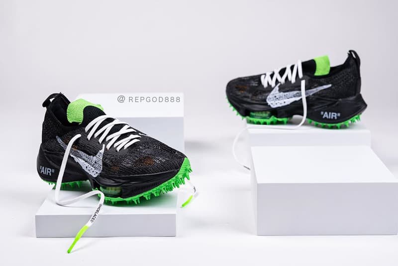 off white nike sportswear running air zoom tempo next percent black green white virgil abloh official release date info photos price store list buying guide